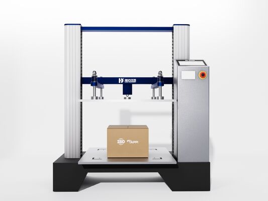 LCD Display Box Compression Testing Machine With Windows 7 Control System Package Testing Equipment