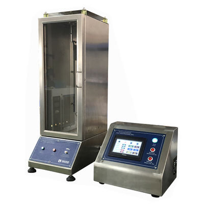 İyi fiyat Yanıcılık Deneme Ekipmanı Tekstiller İçin Dikey Alev Denetleyicisi Alevden Sonrası Alev Direnci Ve Kömür Uzunluğu Eğilimleri çevrimiçi