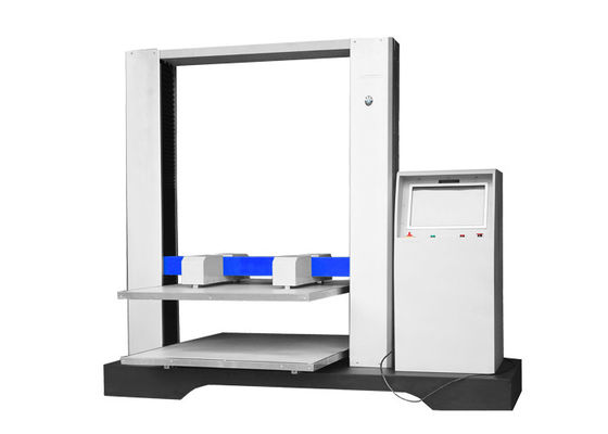 İyi fiyat Kağıt Test Cihazları Elektronik Karton Sıkıştırma Tester / Bilgisayar Servo Kutu Basınç Test Cihazı Çevrimiçi